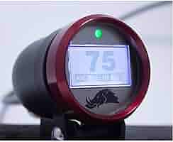 3.1" Dimmable Infrared Belt Temp Gauge | LCD Display With Alerts, 15ft Sensor Cable For UTVs & Side-by-Sides