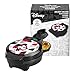 Uncanny Brands Disney Mickey Mouse Waffle Maker – Non-Stick Round Waffle Iron – Easy to Use and Clean