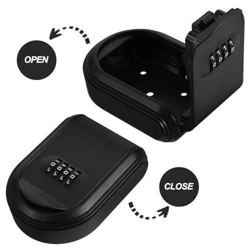 Caja para llaves de pared con combinación y montaje sencillo 4