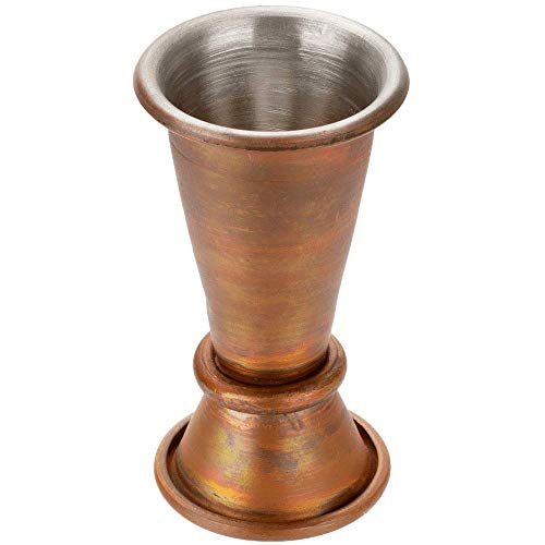 American Metalcraft ACJ12 Antique Copper Jigger, 0.5 oz. x 1.5 oz - Image 2