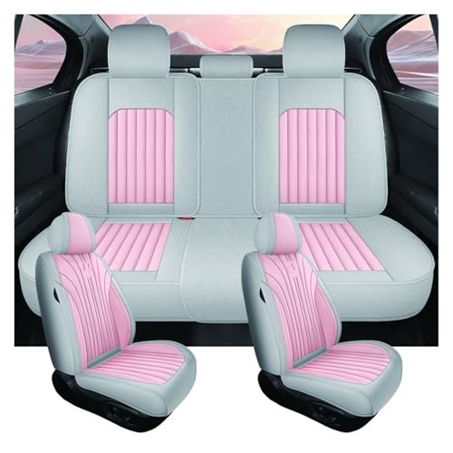 �ԗp�V�[�g�J�o�[ �ɓK������ W211 W205 EQB EQC EQE W204 ML W164 W203 �I�[�g�C���e���A�A�N�Z�T���[���j�o�[�T���J�[�V�[�g�J�o�[(Pink)