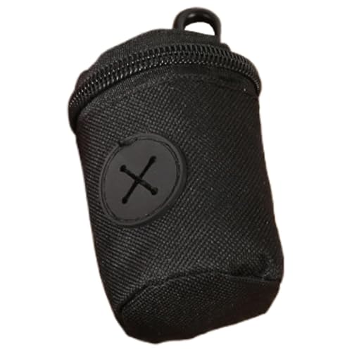 Dog Poop Bag - Zipper Clip Storage Pouch, Portable Pet Waste Bag Dispenser, Leak Resistant Carry Case, Easy Access Training Acce