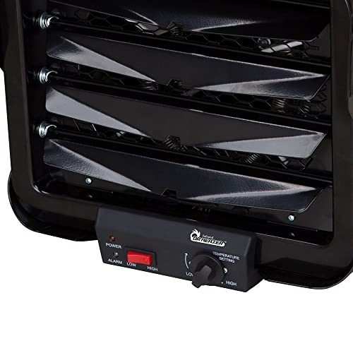 Dr. Heater DR966 240-volt Hardwired Shop Garage Commercial Heater, 3000-watt/6000-watt, DR966 240V, Black thumbnail 8