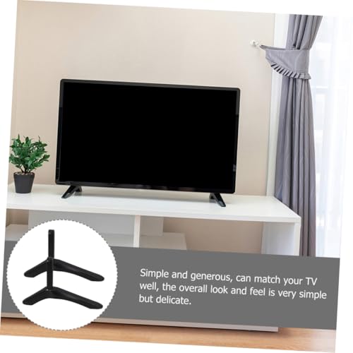 Support TV de bureau sans perçage pour optimiser l'espace du salon