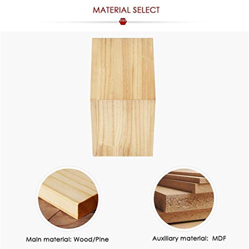 Casier à vin en bois hexagonal pour gagner de la place au mur - 7