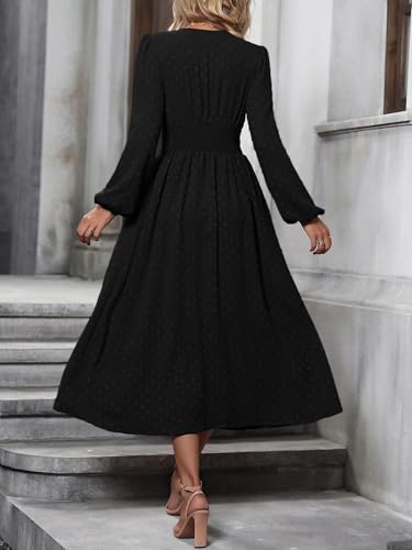 Womens Long Sleeve Dresses Maxi Wedding Guest Dresses3