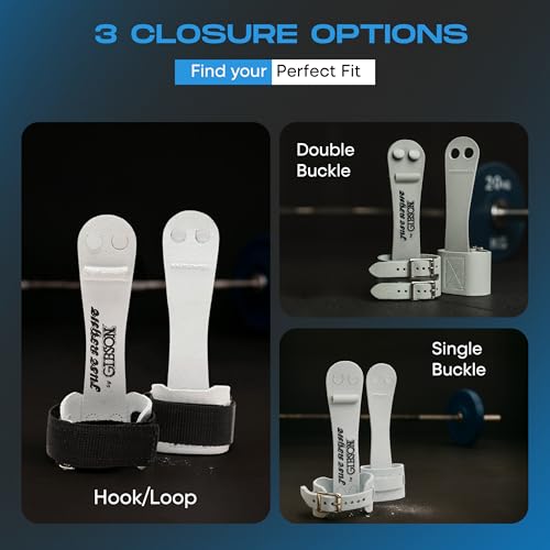 image for Gibson Athletic Single Buckle Just Right Uneven Bar Grips, Gymnastics,