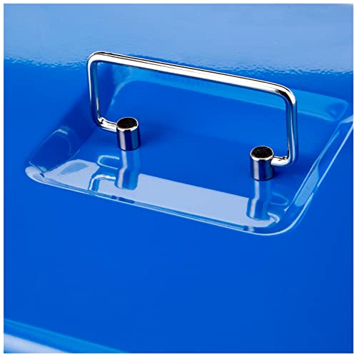 Burg-Wächter CB04BL Money 5030 Geldkassette, 30,5 cm, blau, 300 x 90 x 240mm