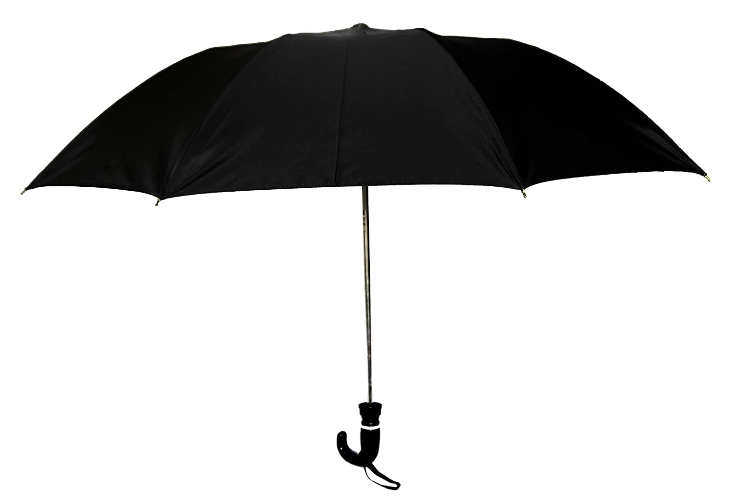 Compatible With Ephemeral 2 Fold Umbrella For Men's and Women's | Wind And RainProof Umbrella - 2 Fold (Black)-picture-10