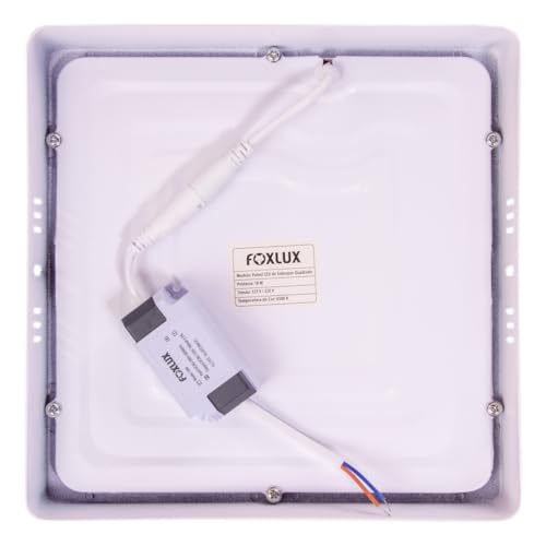 Foxlux Painel LED Quadrado Sobrepor 18W 6500K Biv