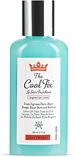 Shaveworks The Cool Fix Aftershave for Women: Pubic Hair Removal, Razor Bumps, Razor Burns, Ingrown Hair Treatment – After Shaving Post Waxing Bikini Area Moisturizing Skin Care Gel 2 Fl Oz