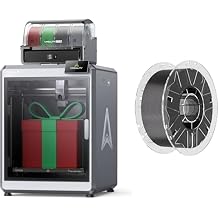 مجموعة طابعة ثلاثية الأبعاد Creality K2 Plus Combo مع خيوط Hyper RFID PLA باللون الأسود