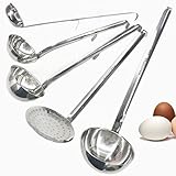 MAGGOPAN Stainless Steel Soup Ladle (5 PCS SET)