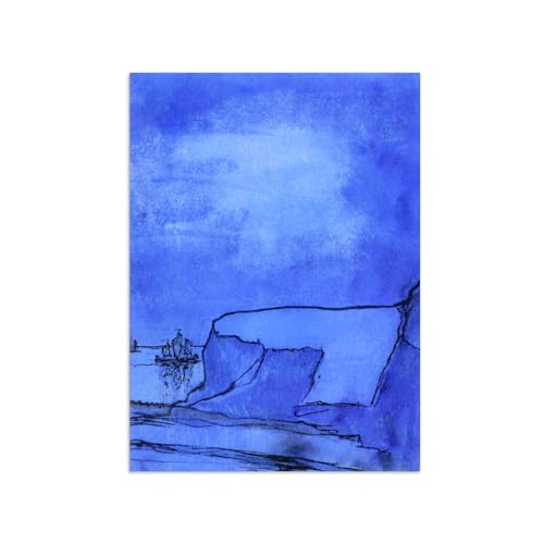 Tableau abstrait paysage célèbre poster reproduction impressions sur toile décoration murale salon