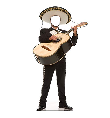 Cardboard People Mariachi Guitarron Stand-in Life Size Cardboard Cutout Standup