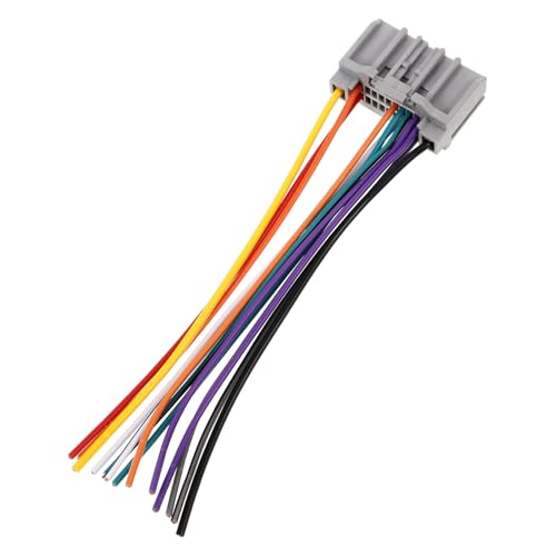 BUGUUYO 車のドアスピーカーワイヤーアダプター カースピーカー - カースピーカー スピーカーケーブルコンバーター 車用スピーカーコネクタハーネス スピーカーワイヤーハーネスアダプターの交換