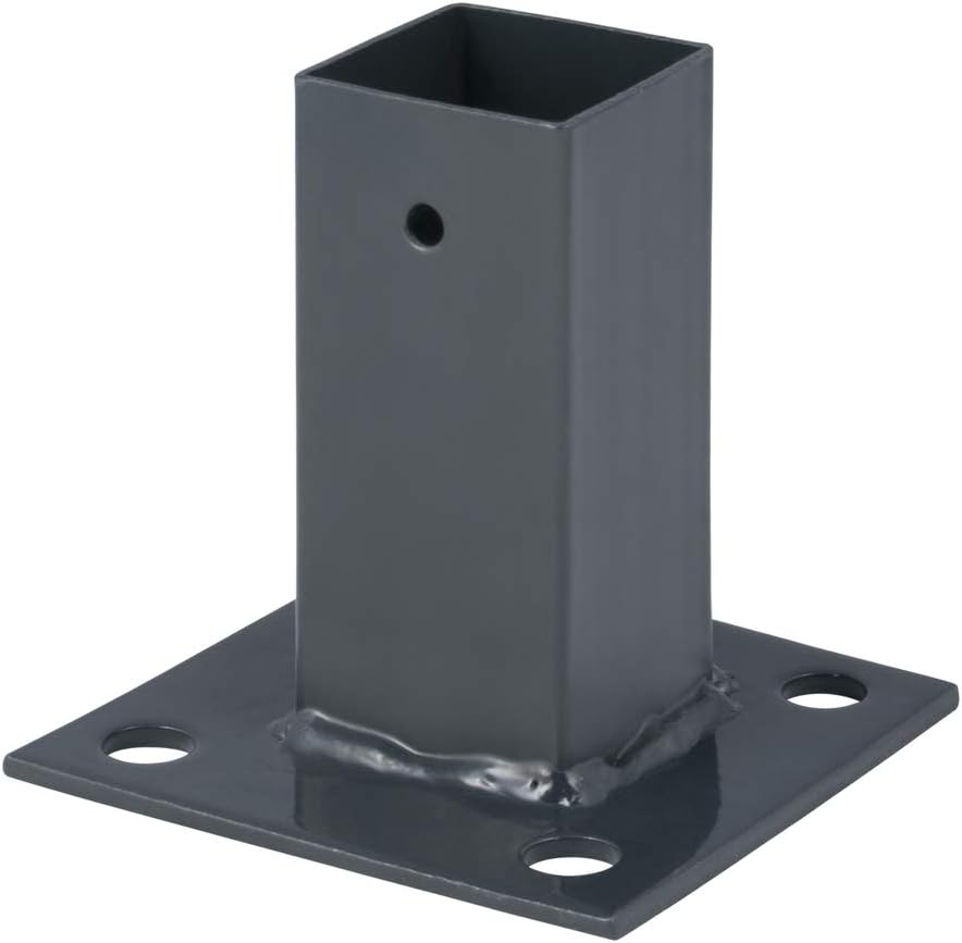 Verdelook Placa Montaje Hierro Tubo Cuadrado 40x40 mm
