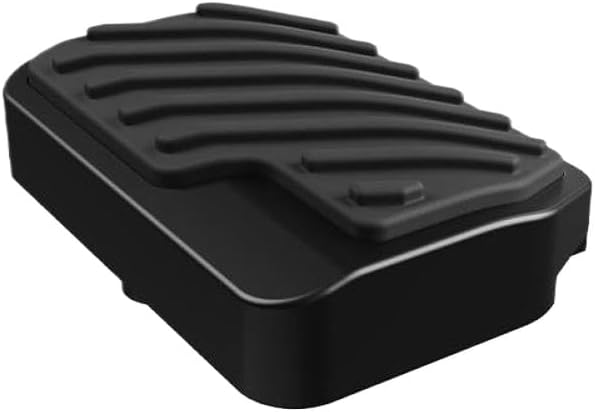 Rubber Brake Pedal Compatible With Voge 650DS Enlarged Widened Anti-slip Larger Area Easy To Step On