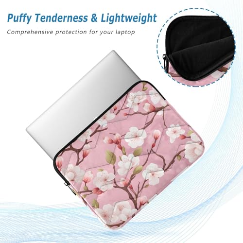 Funda para laptop 13-14 pulgadas con diseño de flores miniatura 5