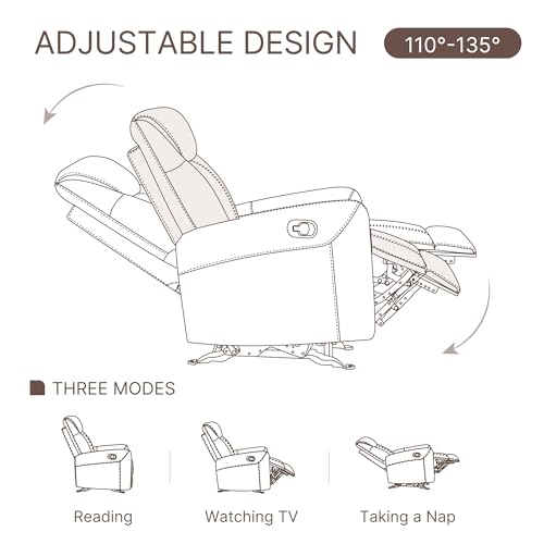 Sillón Manual Plegable Marrón miniatura 7