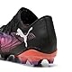 PUMA Unisex Future 8 Match Low FG/AG Fussballschuh, Black White-Glowing RED, 39 EU