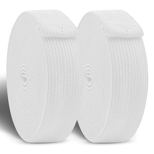 CZ Store®- Gummibänder zum Nähen X2 | 10M X 30 MM | WEIß |...