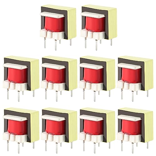 10pcs EE-14 Audio Transformer High Efficiency Audio Isolation Transformers 1300 : 8 Ohm for Voltage Amplification and Power Output 10pcs EE-14 Audio Transformer High Efficiency Audio Isolation Transformers 1300 : 8 Ohm for Voltage Amplification and Power Output