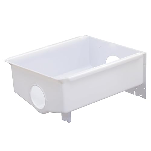 W10670845 AP6023698 Piezas de repuesto para máquina de hielo Cubo de hielo para refrigerador compatible con Whirlpool, Kenmore, kitchenaid, Amana