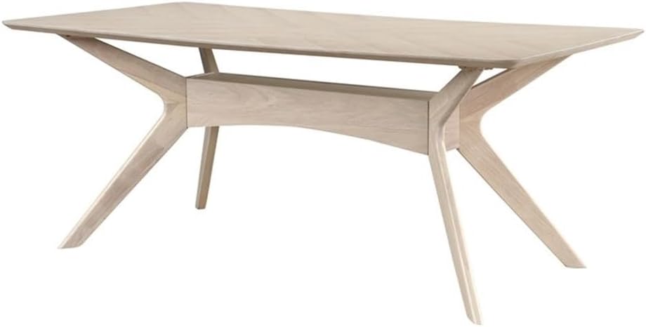 Pemberly Row Scandinavian Oak Dining Table