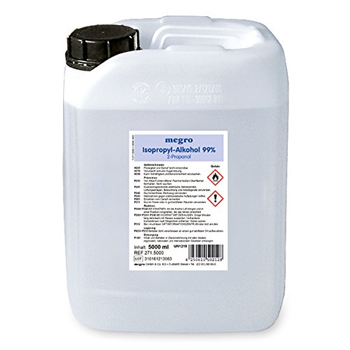 Alcool isopropilico 99% 5 litri
