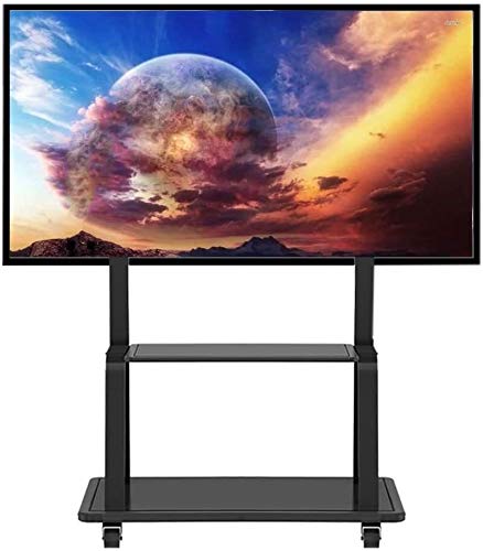 Soporte móvil universal para TV con ruedas y almacenamiento miniatura 1