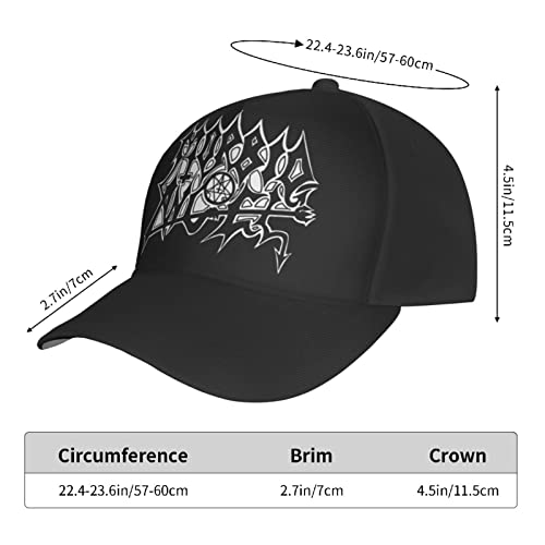 Morbid Angel Logo Baseball Cap Unisex Adjustable Casual Cap Outdoor Sports Caps One Size Black #TOP4