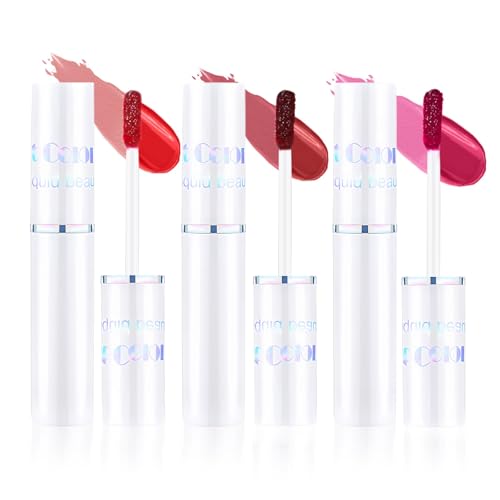 Prreal 3Pcs Peel Off Lip Liner, Long-lasting, Waterproof & Non-sticky Tattoo Lip Tint (01+05+06)