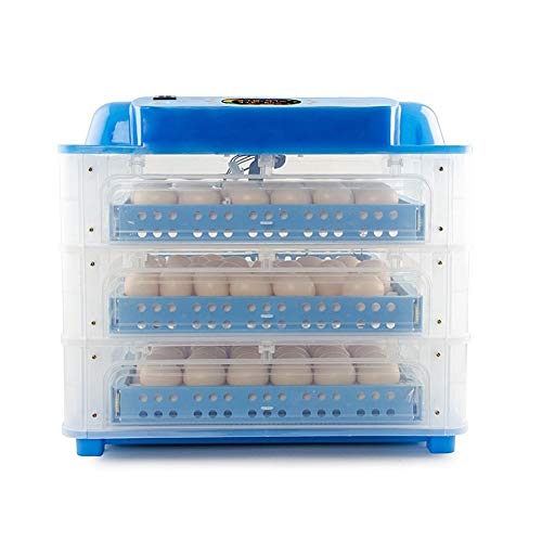 ZFF Incubators For Hatching Eggs Automatic Turning 192 Eggs Humidity Temperature Control Hatcher Chickens Ducks Birds Family Farm Use