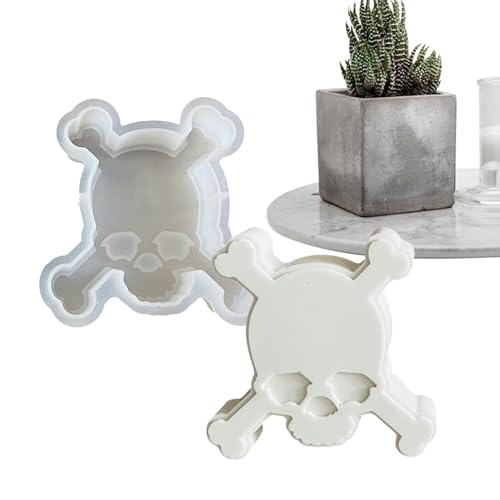 Molde de silicona de Halloween | Moldes de velas - Molde de muñeca decorativo hecho a mano para arcilla resina epoxi jalea colgante de chocolate Cupcake Aroma Perlas