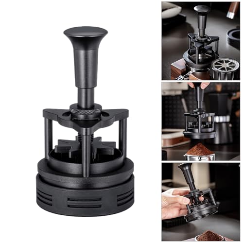 Distributeur de poudre expresso et agitateur de café à base rotative utile