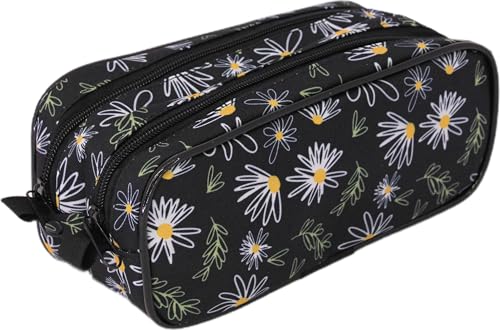 Estojo Feminino Duplo Ls Bolsas Margarida Preta