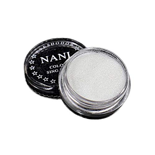 Image of Supreme Quality inchWhite Shining Sugar Premium Glitter inch Multi Purpose Glitter Powder 20 Gm Pack for use with Arts & Crafts & Weddings Cards Flowers & Cosmetic Face