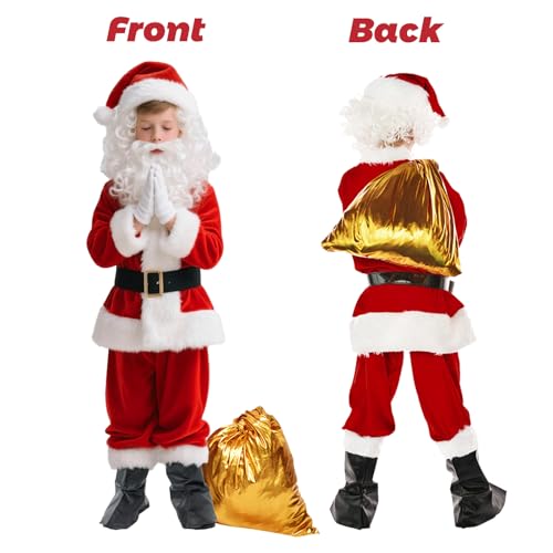 Disfraz Completo de Santa Claus para Niños Udyr miniatura 5