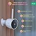 NOUS W7P 3MP Überwachungskamera mit Bewegungsmelder, PTZ Kamera außen, Videoüberwachung, WLAN Überwachungskamera außen, Haustierkamera mit App, Ip Camera Outdoor, Kamera Überwachung außen, 2.4GHz WiFi
