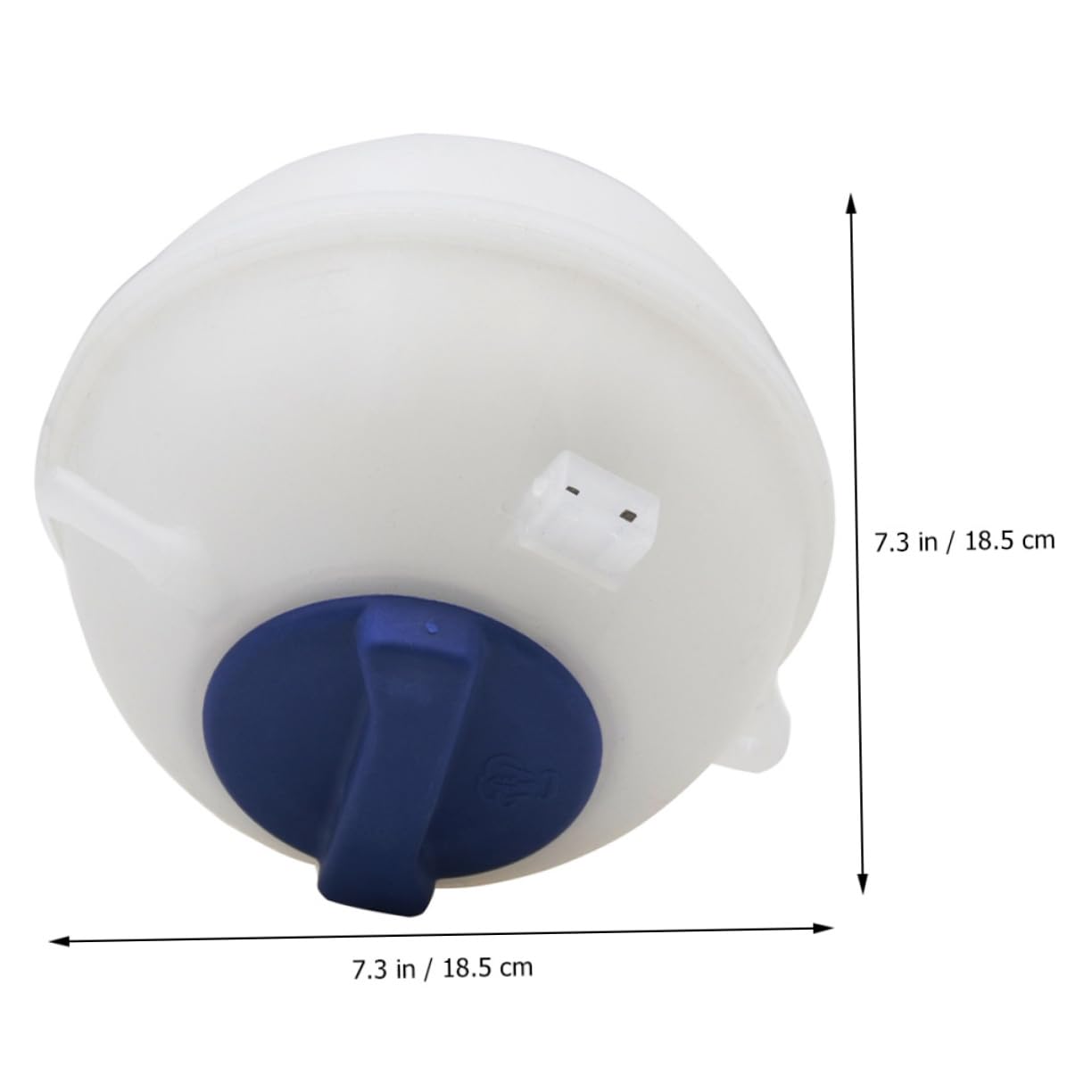 Cabilock Serbatoio di Espansione Radiatore per Auto Vaschetta di Raffreddamento Resistente Facile Installazione Compatibile con Vari Modelli