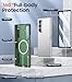 SPIDERCASE Only Designed for Samsung Galaxy Z Fold 7 Case,Built-in [Screen Protector] [Hinge Protection] [Kickstand] Full Body Protective Phone Case for Galaxy Z Fold 7 - Green