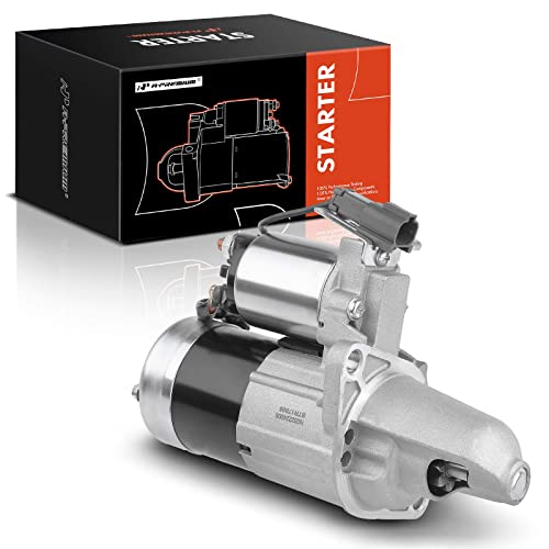 A-Premium Starter Motor Compatible with Nissan 200SX 1995-1998, NX 1991-1993, Pulsar NX 1989-1990, Sentra 1989-1999, 12V 1.2KW 8-Teeth CCW, Manual Trans., Replace# 23300-73C10 by A-Premium - Used condition - US$45.46