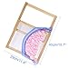 Mochiglory Wooden Weaving Loom Creative DIY Weaving Art 15.7 x 11.4 x 1.4 inches for Kids, Beginners and Experts