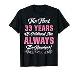 Photo Gallery turning 33 compleanno camicia - 33 anni di infanzia maglietta Photo Gallery turning 33 compleanno camicia - 33 anni di infanzia maglietta