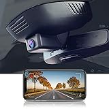 Fitcamx 4K Dash Cam Suitable for Polestar 2 2021 2022 2023 2024 2025, Integrated OEM Style, 2160P UHD Video WiFi, G-Sensor, Loop Recording, WDR Night Vision, Easy to Install, 64GB Card