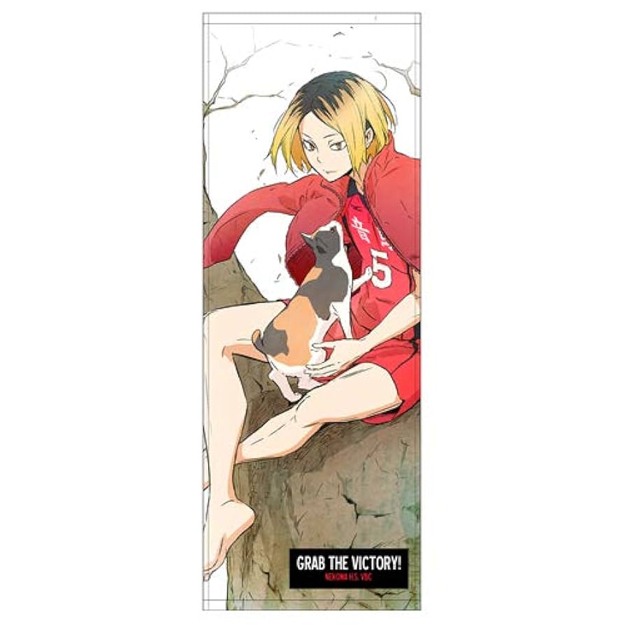 ハイキュー!! 孤爪研磨 タオル ハイキュー!!アニメ10周年記念展 全感覚EXHIBITION | マフラー