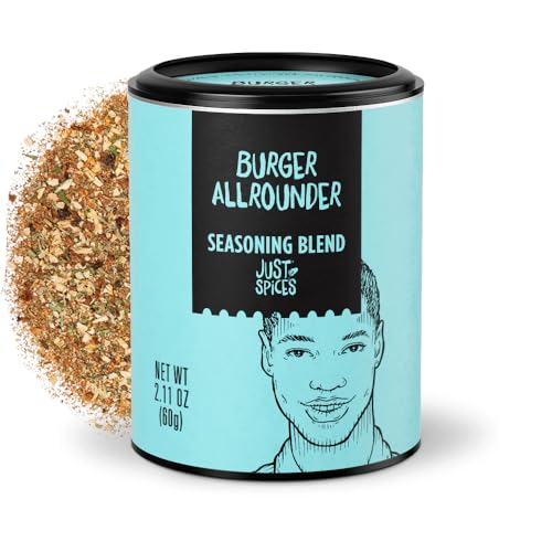 Just Spices Burger Allrounder, 2.11 OZ | Spice up Burgers in an instant