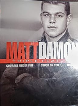 DVD Matt Damon Triple Feature (Courage Under Fire, Stuck on You, Titan A.E.) Book