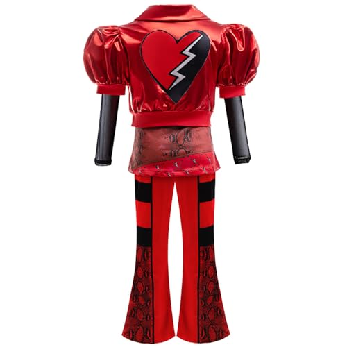 Disfraz D.O.T Girls Rise Rojo 3-14 años miniatura 2